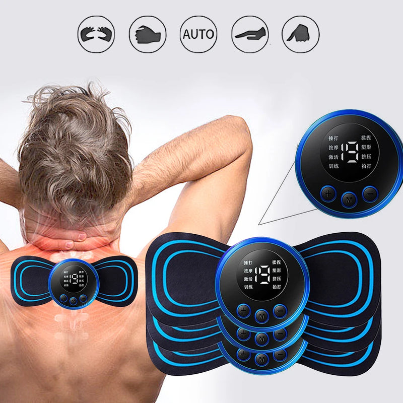 Mini Massageador Elétrico Portátil