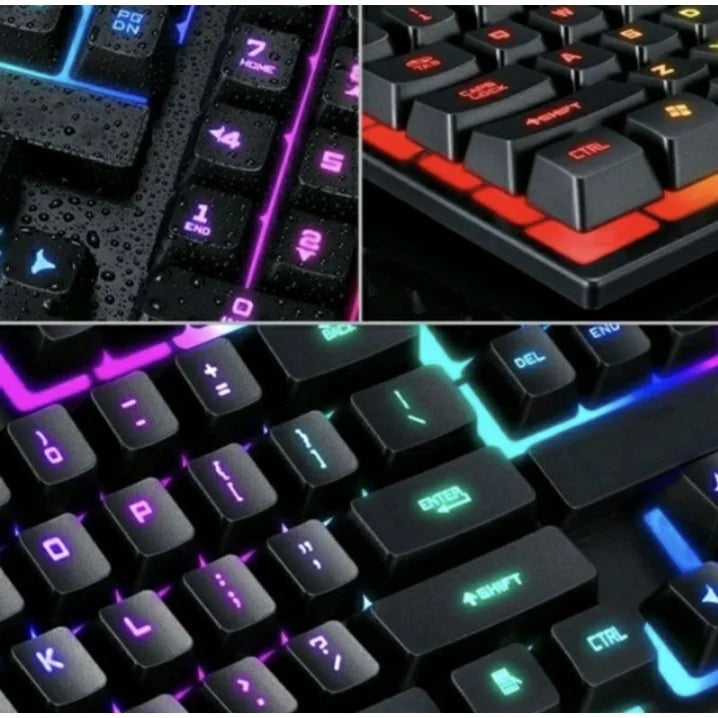 Teclado Semi mecânico com RGB