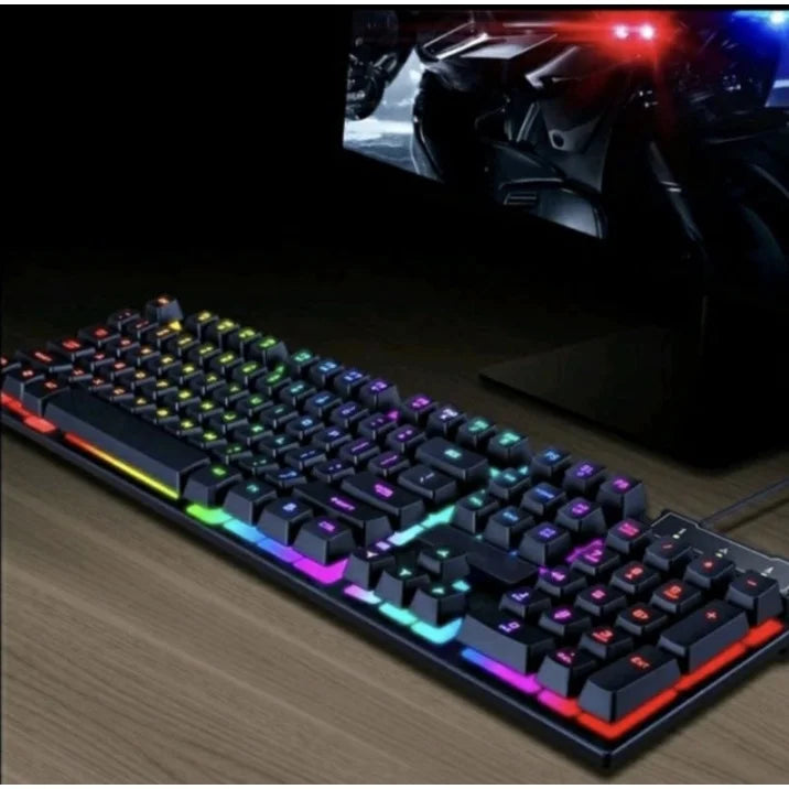 Teclado Semi mecânico com RGB